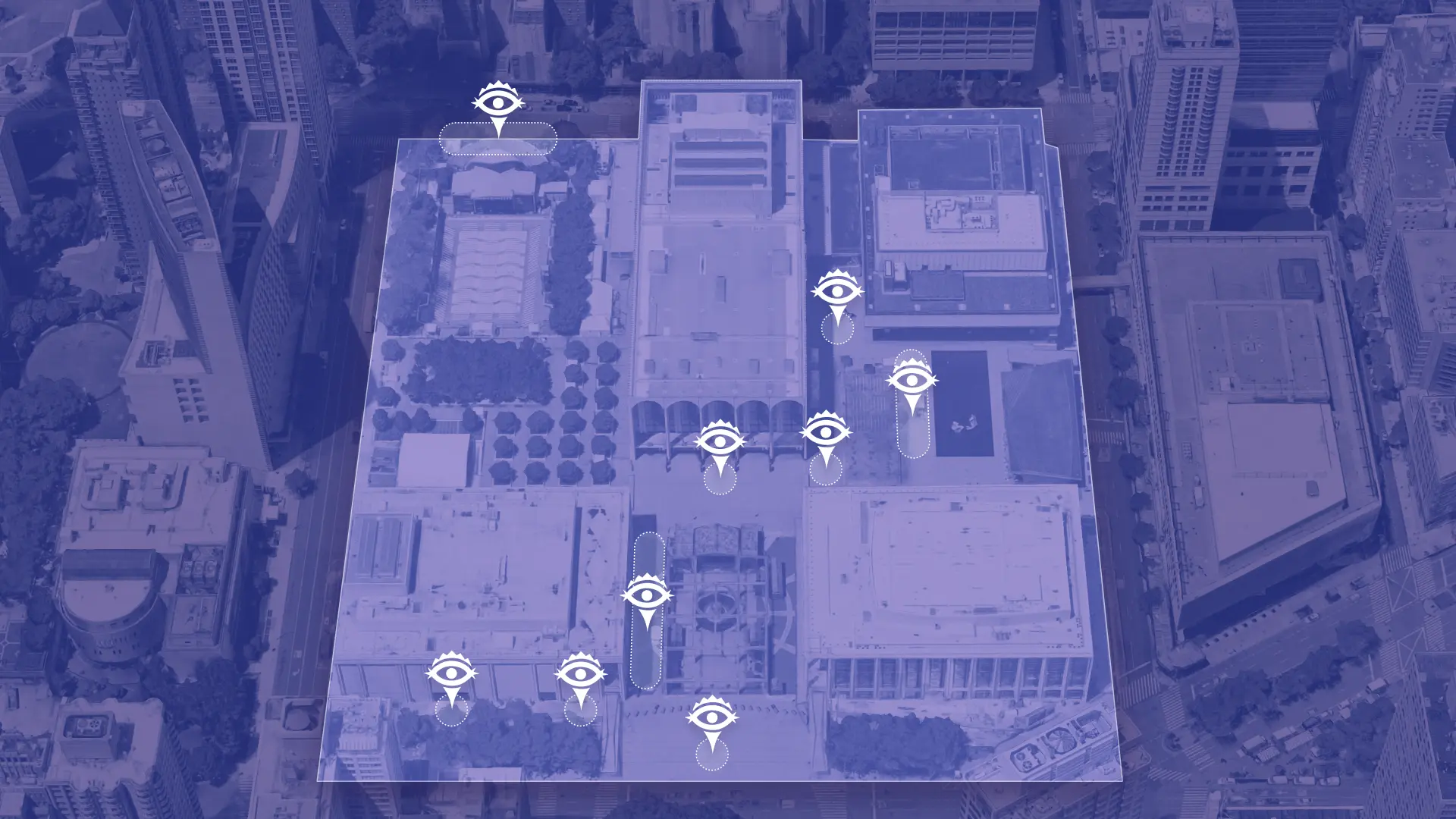 Map of Lincoln Center